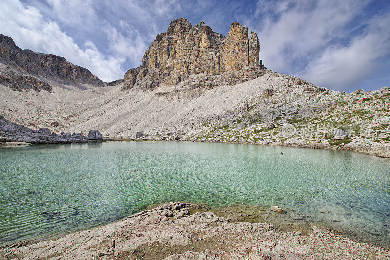 Lago dil Pisciadù (Dolomites - Italy)